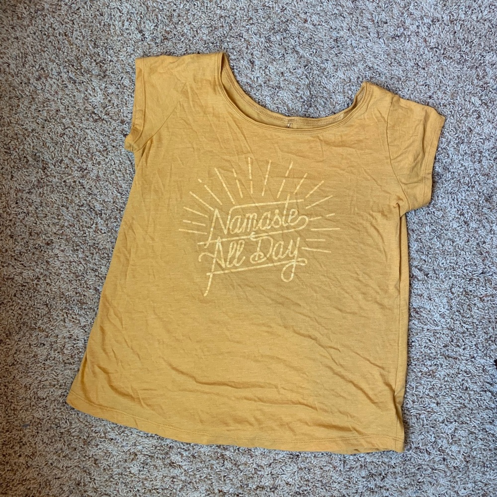 Like New Prana “Namaste All Day” shirt size small